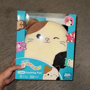 Squishmallows Cam Heating Pad - Cream and Brown